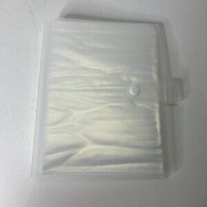 CLEAR 4x6 Card Photo Book